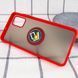 TPU+PC чохол Deen ColorEdgingRing for Magnet для Samsung Galaxy M51 Червоний