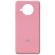 Чехол для Xiaomi Mi 10T Lite / Redmi Note 9 Pro 5G Silicone Full (Розовый / Pink) c закрытым низом и микрофиброю