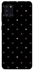 Чехол для Samsung Galaxy A31 PandaPrint Сердечки паттерн
