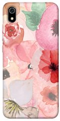 Чохол для Xiaomi Redmi 7A PandaPrint Акварельні квіти 3 квіти