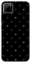 Чехол для Realme C11 PandaPrint Сердечки паттерн