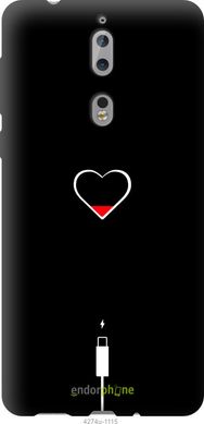 Чехол на Nokia 8 Подзарядка сердца 4274u-1115