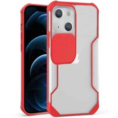 Чехол Camshield matte Ease TPU со шторкой для Apple iPhone 13 (6.1"") Красный