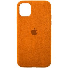 Чохол ALCANTARA Case Full для Apple iPhone 12 Pro / 12 (6.1 "") Помаранчевий