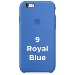 Чехол Apple silicone case for iPhone 6/6s Royal Blue / голубой
