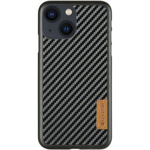 Карбонова накладка G-Case Dark series для Apple iPhone 13 (6.1"") Чорний