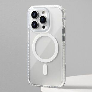 Протиударний чохол для iPhone 14 Shield with Magsafe White