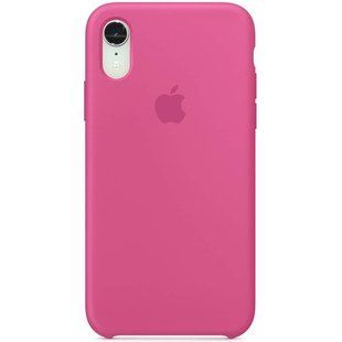 Чохол Silicone case 1: 1 (AAA) для Apple iPhone XR (6.1 "") Малиновий / Dragon Fruit