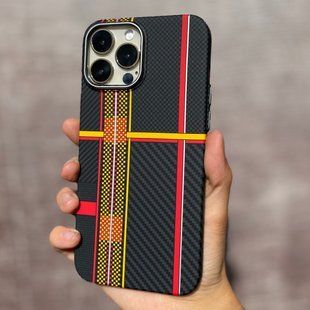 Карбоновый чехол для Apple iPhone 13 Pro LUXO Carbon Case with Magsafe #5