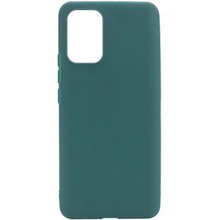 Силиконовый чехол Candy для Xiaomi Redmi Note 10 / Note 10s Зеленый / Forest green