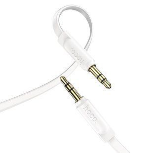 Кабель HOCO AUX audio cable UPA16 |1M| White