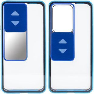 Чехол Camshield 360 Metall+Glass со шторкой для камеры для Samsung Galaxy S20 Ultra (Синий)