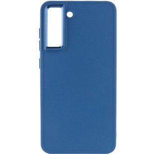 TPU чохол Bonbon Metal Style для Samsung Galaxy S24 (Синій / Denim Blue)