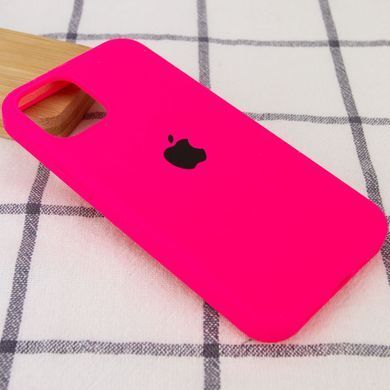 Чехол для Apple iPhone 14 Pro Max Silicone Case Full / закрытый низ Розовый / Barbie Pink