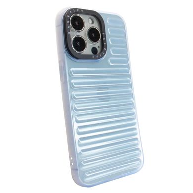 Чохол для iPhone 14 Pro Max силіконовий Puffer Sky Blue