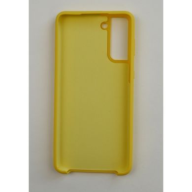 Чехол для Samsung Galaxy S21 Plus Silky Soft Touch "желтый"