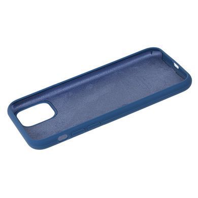 Чохол для iPhone 11 Silicone Full alaskan blue / синій / закритий низ