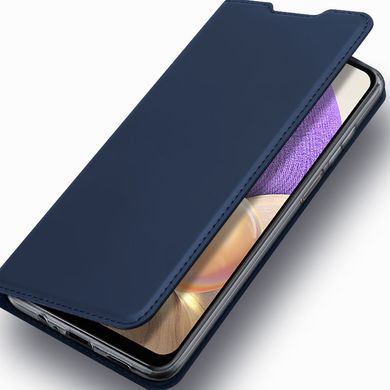 Чехол-книжка Dux Ducis с карманом для визиток для Samsung Galaxy A32 5G (Синий)