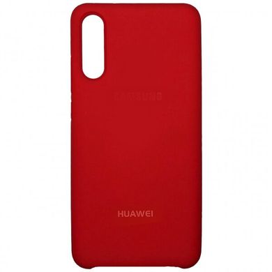 Накладка Silicone Cover for Huawei P30 Red