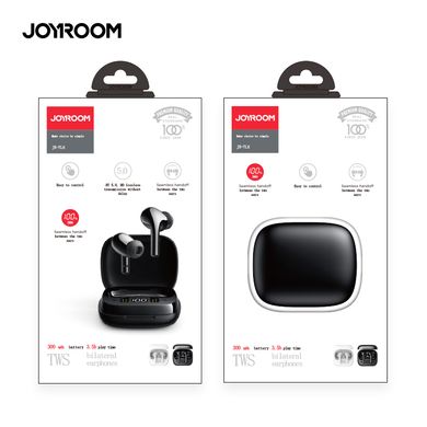 Наушники Bluetooth JOYROOM TWS Earphone With LED Display JR-TL6 |300mAh, 3h| black