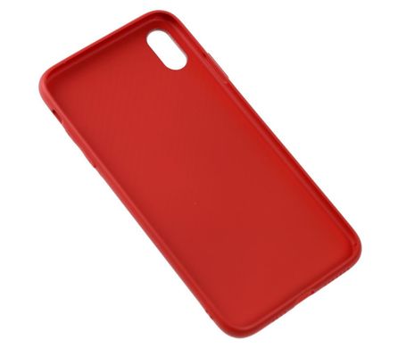 Чехол для iPhone Xs Max TPU Matt красный