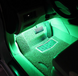 Cветодиодная RGB лента для подсветки салона автомобиля с пультом ДУ 4 шт по 18 лед ELITE LUX EL-1228