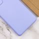 Чохол для Samsung Galaxy S22 Silicone Full camera закритий низ + захист камери Бузковий / Dasheen