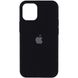 Чохол для Apple iPhone 14 Silicone Case Full / закритий низ Чорний / Black