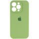 Чехол для Apple iPhone 15 Pro Max Silicone Full camera закрытый низ + защита камеры