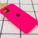 Чехол для Apple iPhone 14 Pro Max Silicone Case Full / закрытый низ Розовый / Barbie Pink