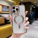 Чехол для iPhone 13 Pro Max Open Shining With MagSafe Rose Gold