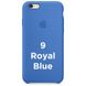 Чехол silicone case for iPhone 6/6s Royal Blue / голубой