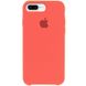 Чехол silicone case for iPhone 7 Plus/8 Plus Nectarine / Красный