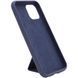 Чехол Silicone Case Hand Holder для Apple iPhone 11 Pro (5.8") (Темно-синий / Midnight blue)