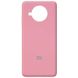 Чохол для Xiaomi Mi 10T Lite / Redmi Note 9 Pro 5G Silicone Full (Рожевий / Pink) з закритим низом і мікрофібри