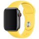 Силиконовый ремешок для Apple watch 38mm / 40mm (Желтый / Canary Yellow)