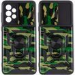 Ударопрочный чехол Camshield Serge Ring Camo для Samsung Galaxy A23 4G Зеленый / Army Green