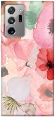 Чохол для Samsung Galaxy Note 20 Ultra PandaPrint Акварельні квіти 3 квіти