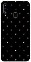 Чехол для Samsung Galaxy A20s PandaPrint Сердечки паттерн