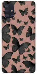 Чехол для Samsung Galaxy A51 PandaPrint Порхающие бабочки паттерн