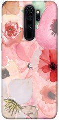 Чохол для Xiaomi Redmi Note 8 Pro PandaPrint Акварельні квіти 3 квіти