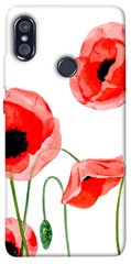 Чехол для Xiaomi Redmi Note 5 Pro PandaPrint Акварельные маки цветы
