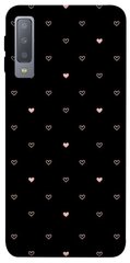 Чехол для Samsung A750 Galaxy A7 (2018) PandaPrint Сердечки паттерн