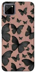 Чехол для Realme C11 PandaPrint Порхающие бабочки паттерн