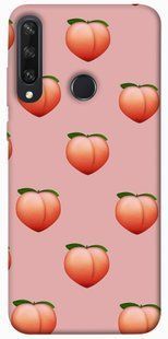 Чехол для Huawei Y6p PandaPrint Персики паттерн