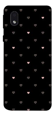 Чехол для Samsung Galaxy M01 Core / A01 Core PandaPrint Сердечки паттерн