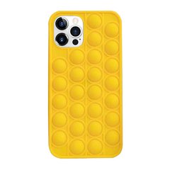 Чохол для iPhone 12 Pro Pop-It Case Поп іт Жовтий / Yellow