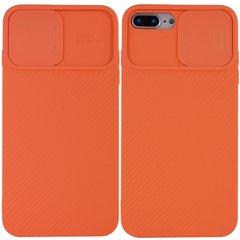 Чехол Camshield Square TPU со шторкой для камеры для Apple iPhone 7 plus / 8 plus (5.5"") Оранжевый