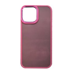 Чехол Matte Colorful Case для iPhone 12/12 Pro Red