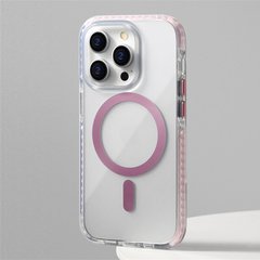 Протиударний чохол для iPhone 14 Shield with Magsafe Pink